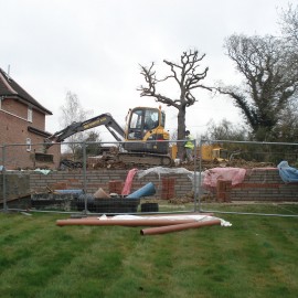 New build works at Hadley wood (2)
